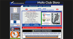 Desktop Screenshot of motoclubstoro.it
